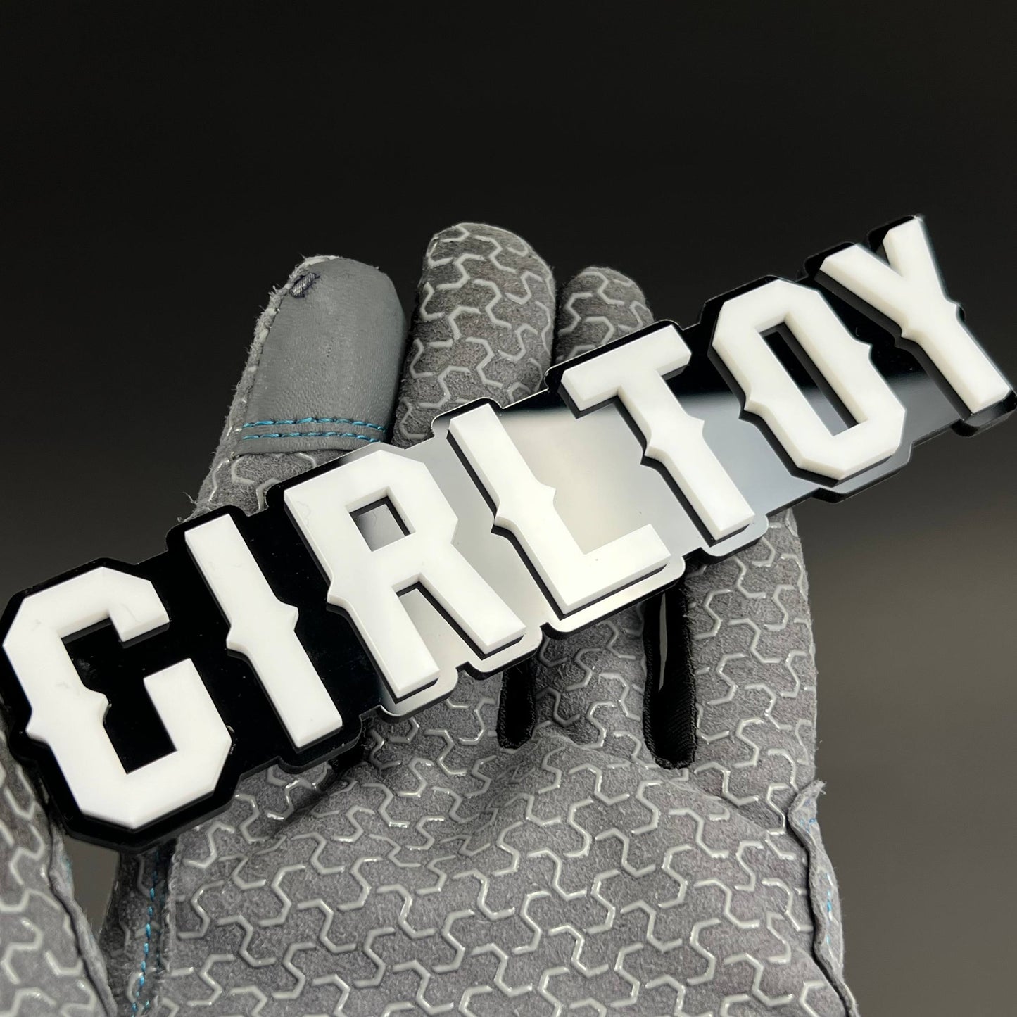GirlToy 3D Acrylic Badge - Car Truck Emblem Fender Tailgate Trunk Sticker