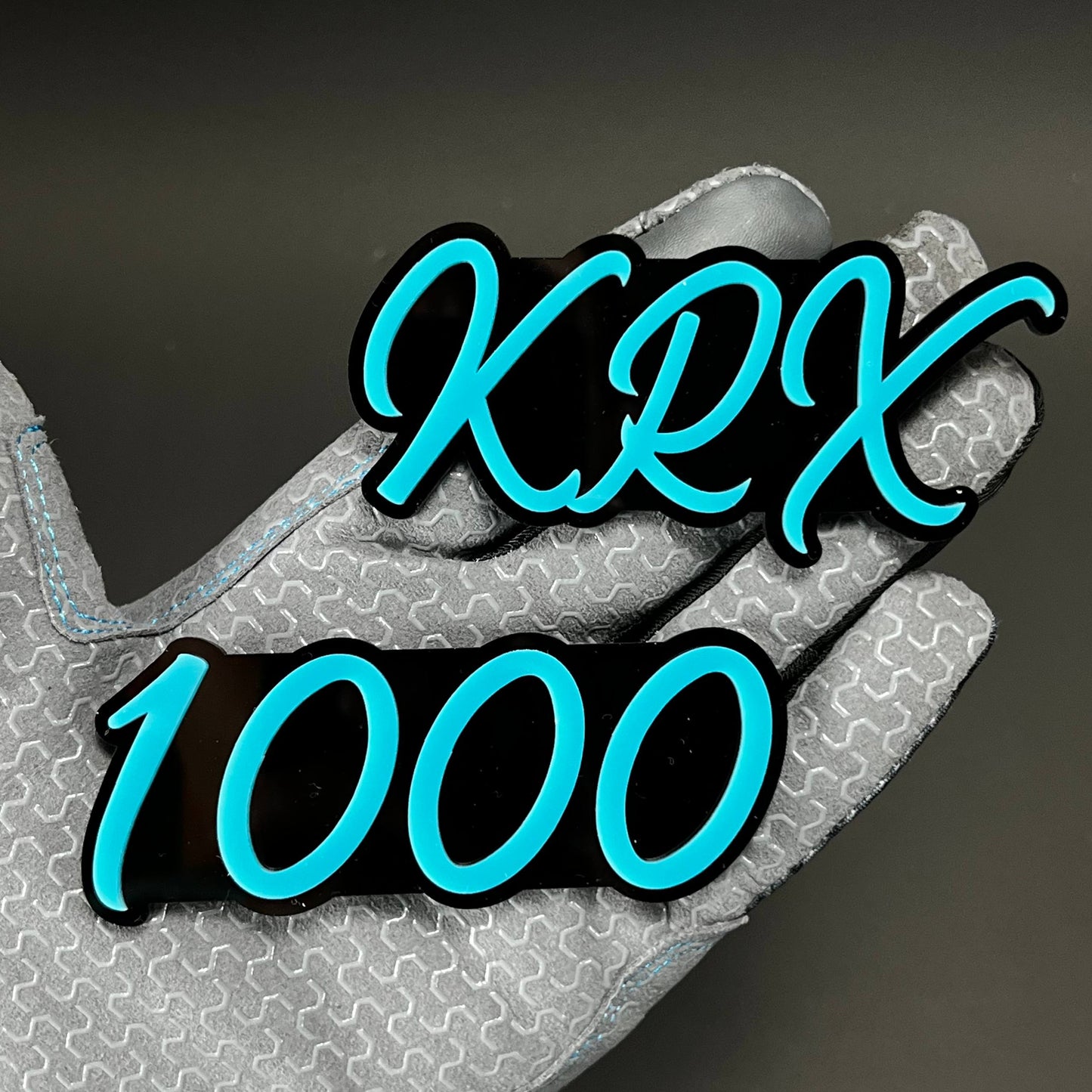 1PC KRX 1000 3D Acrylic Badge - Car Truck Emblem Fender Tailgate Trunk Sticker