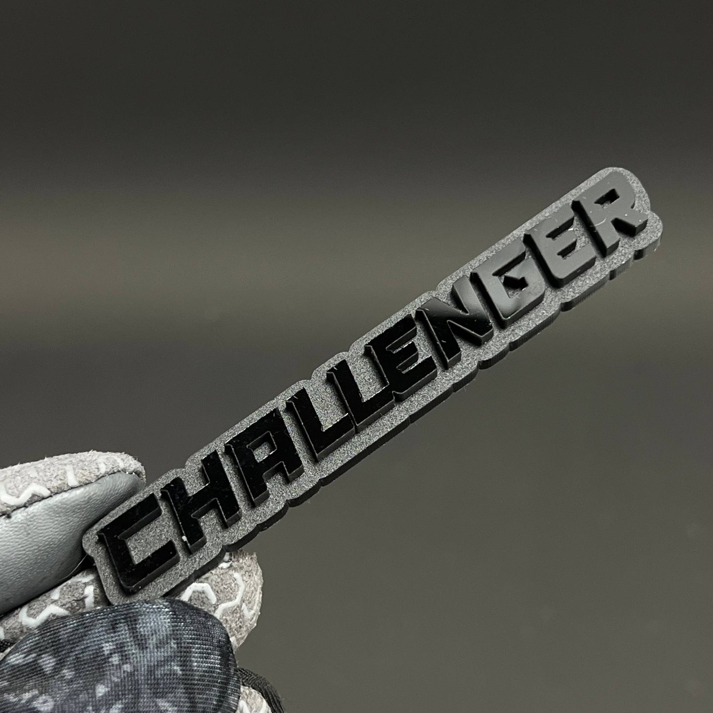 1PC CHALLENGER 3D Acrylic Badge - Car Truck Emblem Fender Tailgate Trunk Sticker
