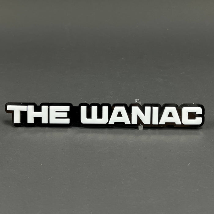 1PC THE WANIAC 3D Acrylic Badge - Car Truck Emblem Fender Tailgate Trunk Sticker
