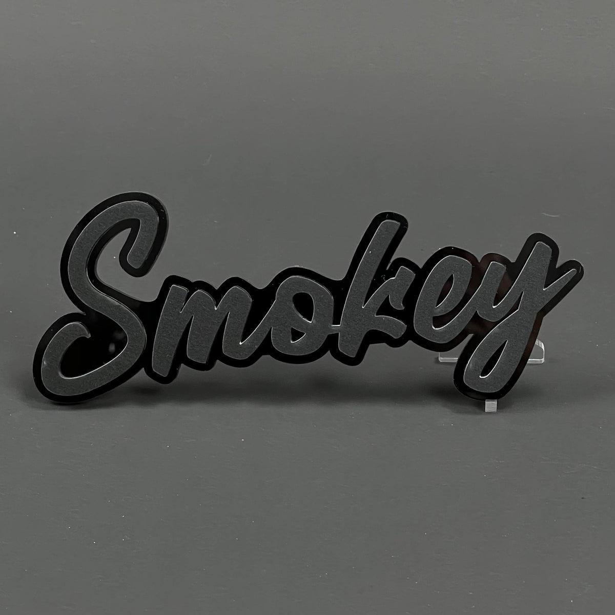 Smokey 3D Acrylic Badge - Car Truck Emblem Fender Tailgate Trunk Sticker