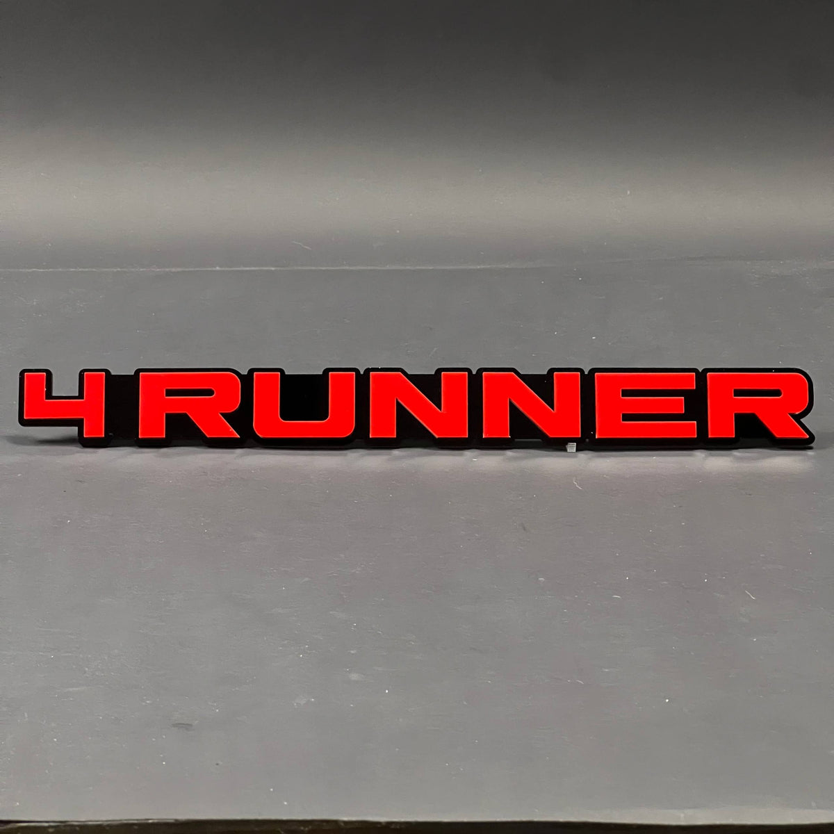1PC 4RUNNER 3D Acrylic Badge - Car Truck Emblem Fender Tailgate Trunk Sticker