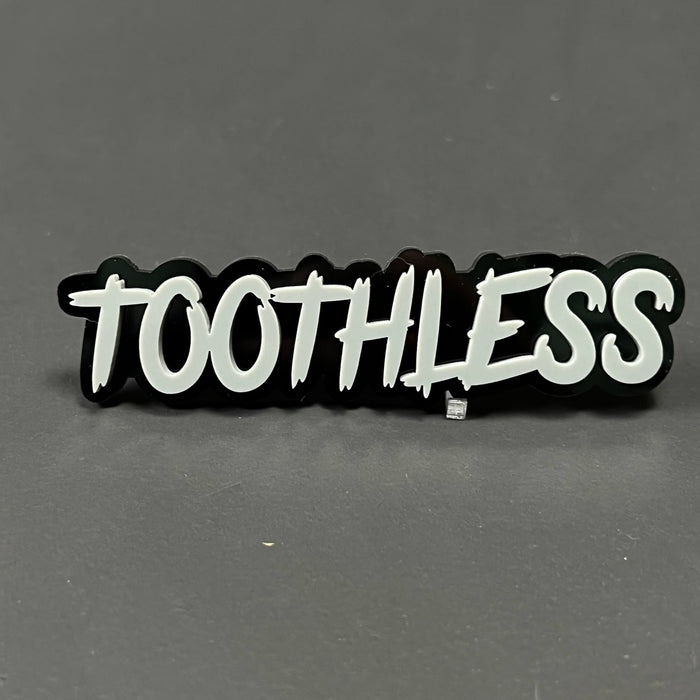 1PC TOOTHLESS 3D Acrylic Badge - Car Truck Emblem Fender Tailgate Trunk Sticker