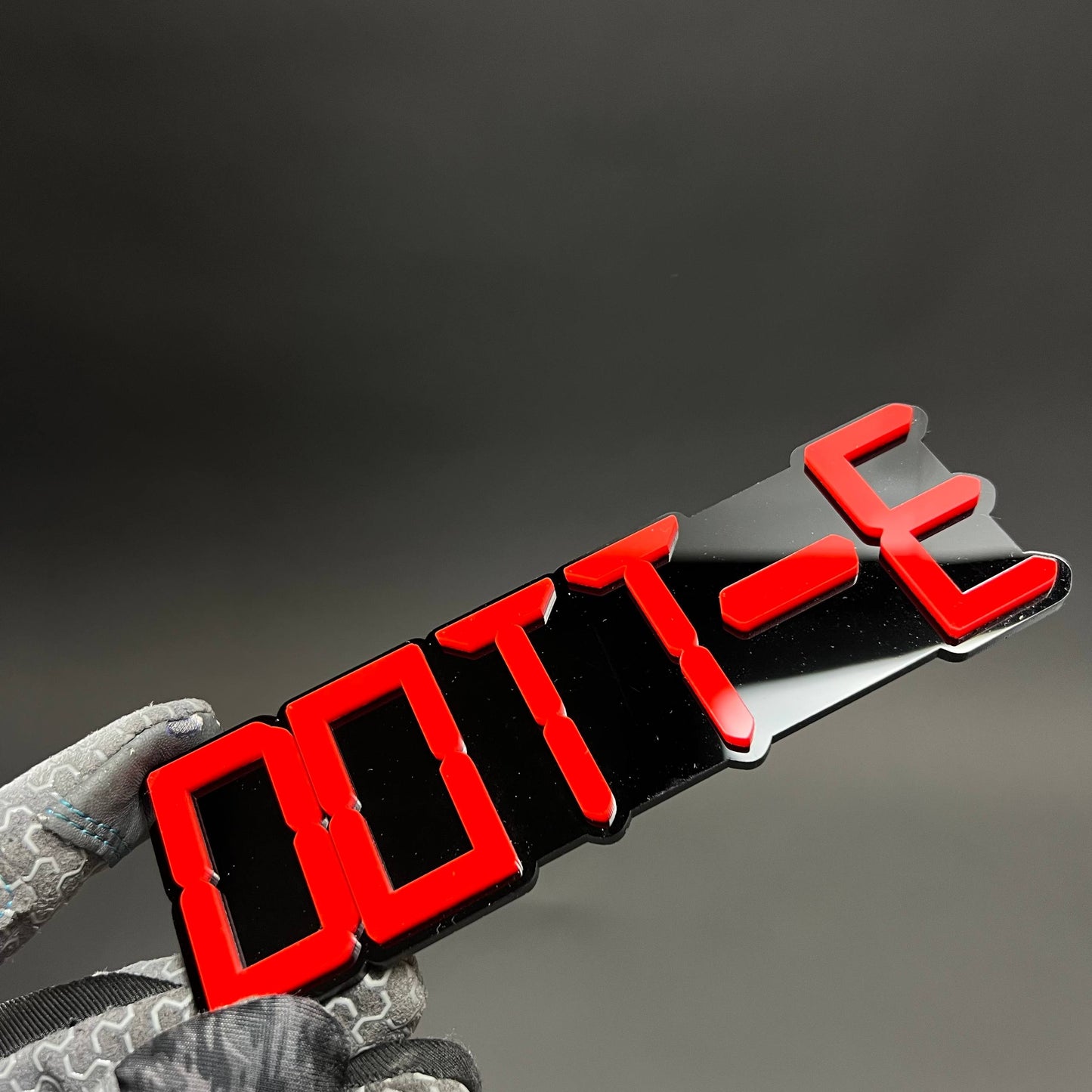 1PC DOTT-E 3D Acrylic Badge - Car Truck Emblem Fender Tailgate Trunk Sticker