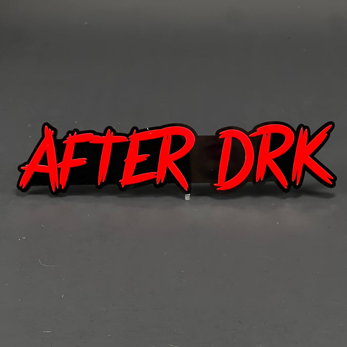 1PC AFTER DRK 3D Acrylic Badge - Car Truck Emblem Fender Tailgate Trunk Sticker