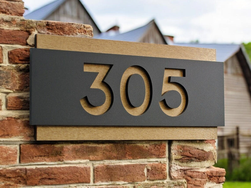 How to Install House Numbers on Brick Without Drilling