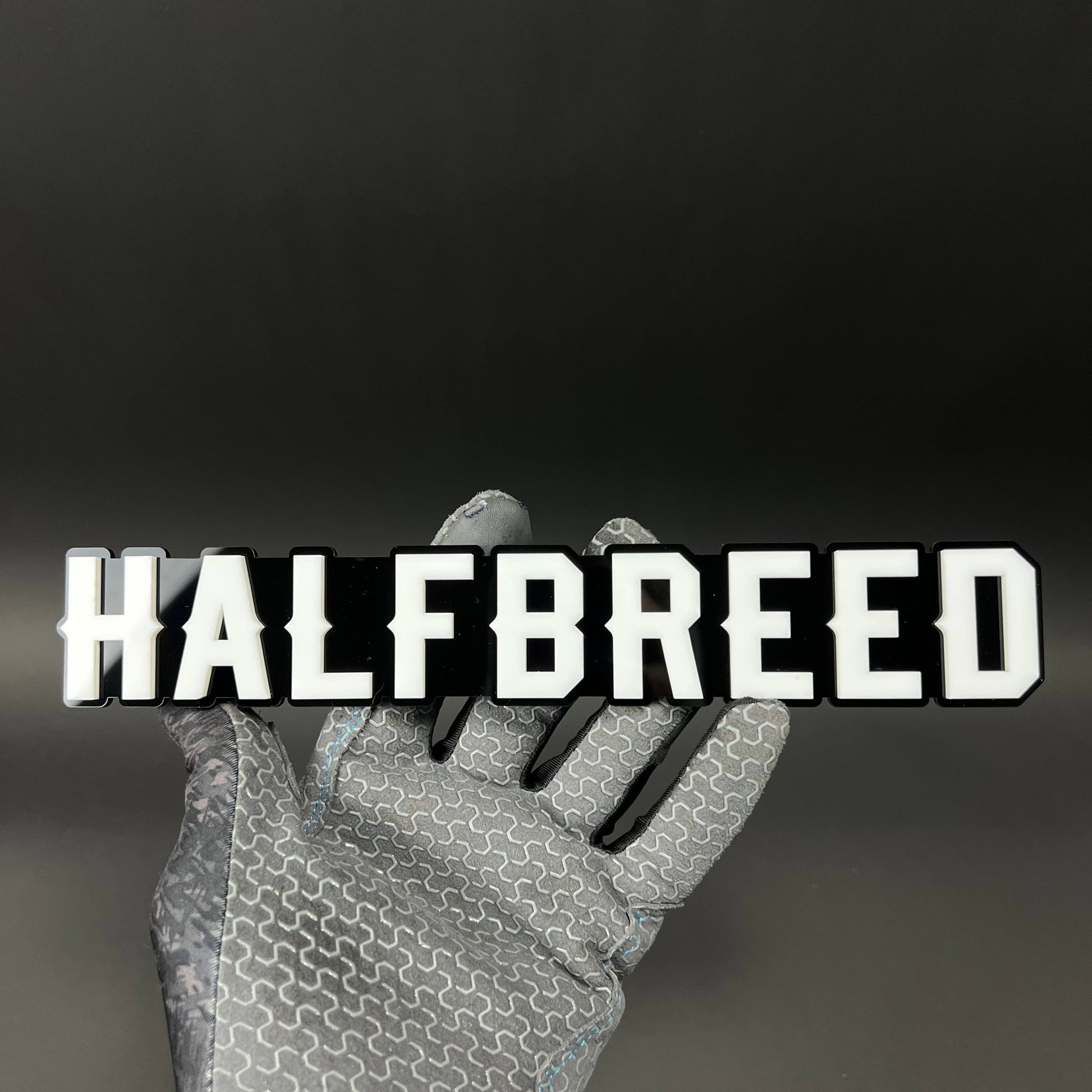 1PC HALFBREED 3D Acrylic Badge - Car Truck Emblem Fender Tailgate Trunk Sticker