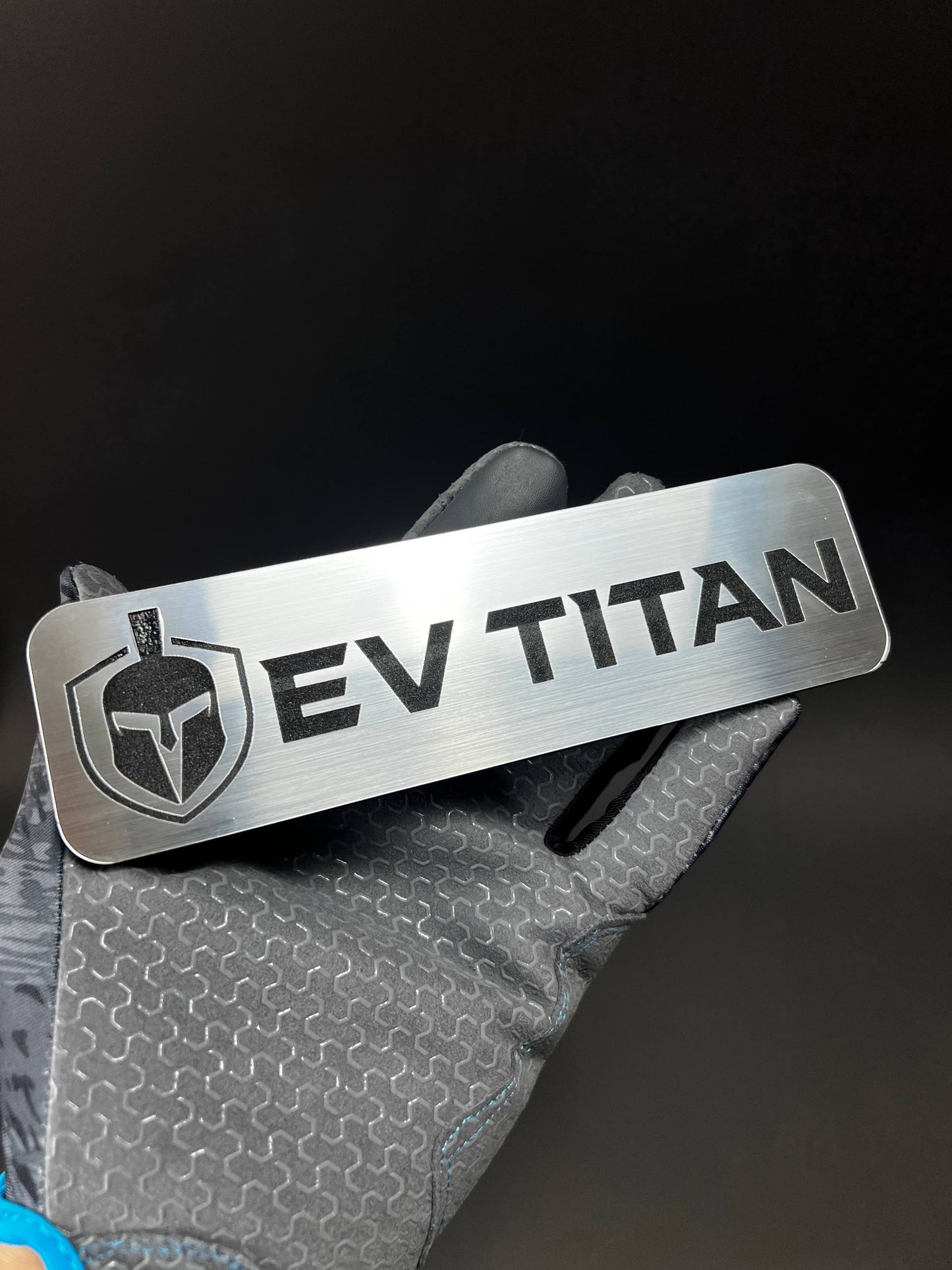 1PC EV TITAN 3D Acrylic Badge - Car Truck Emblem Fender Tailgate Trunk Sticker