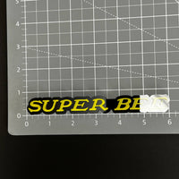 1PC SUPER BEE 3D Acrylic Badge - Car Truck Emblem Fender Tailgate Trunk Sticker