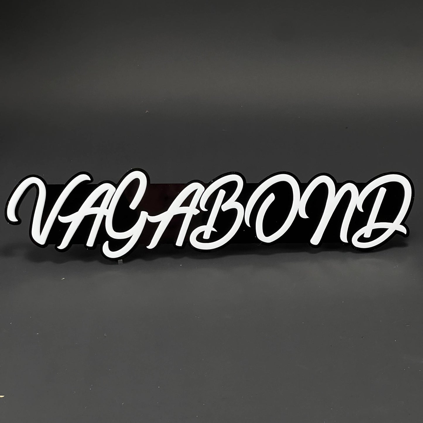 1PC VAGABOND 3D Acrylic Badge - Car Truck Emblem Fender Tailgate Trunk Sticker