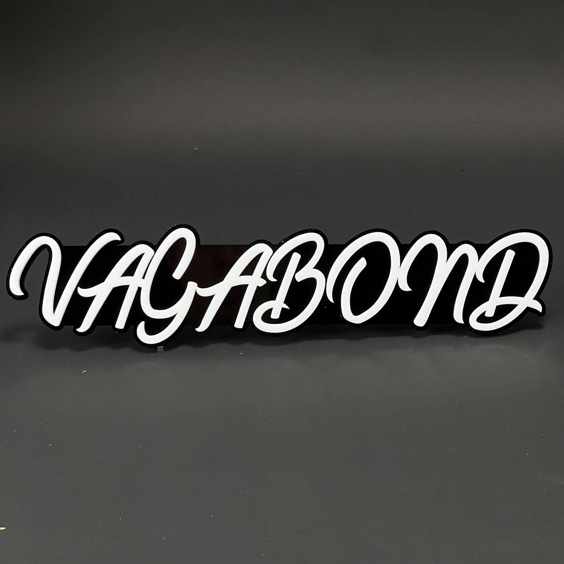 1PC VAGABOND 3D Acrylic Badge - Car Truck Emblem Fender Tailgate Trunk Sticker