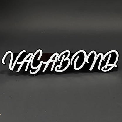 1PC VAGABOND 3D Acrylic Badge - Car Truck Emblem Fender Tailgate Trunk Sticker