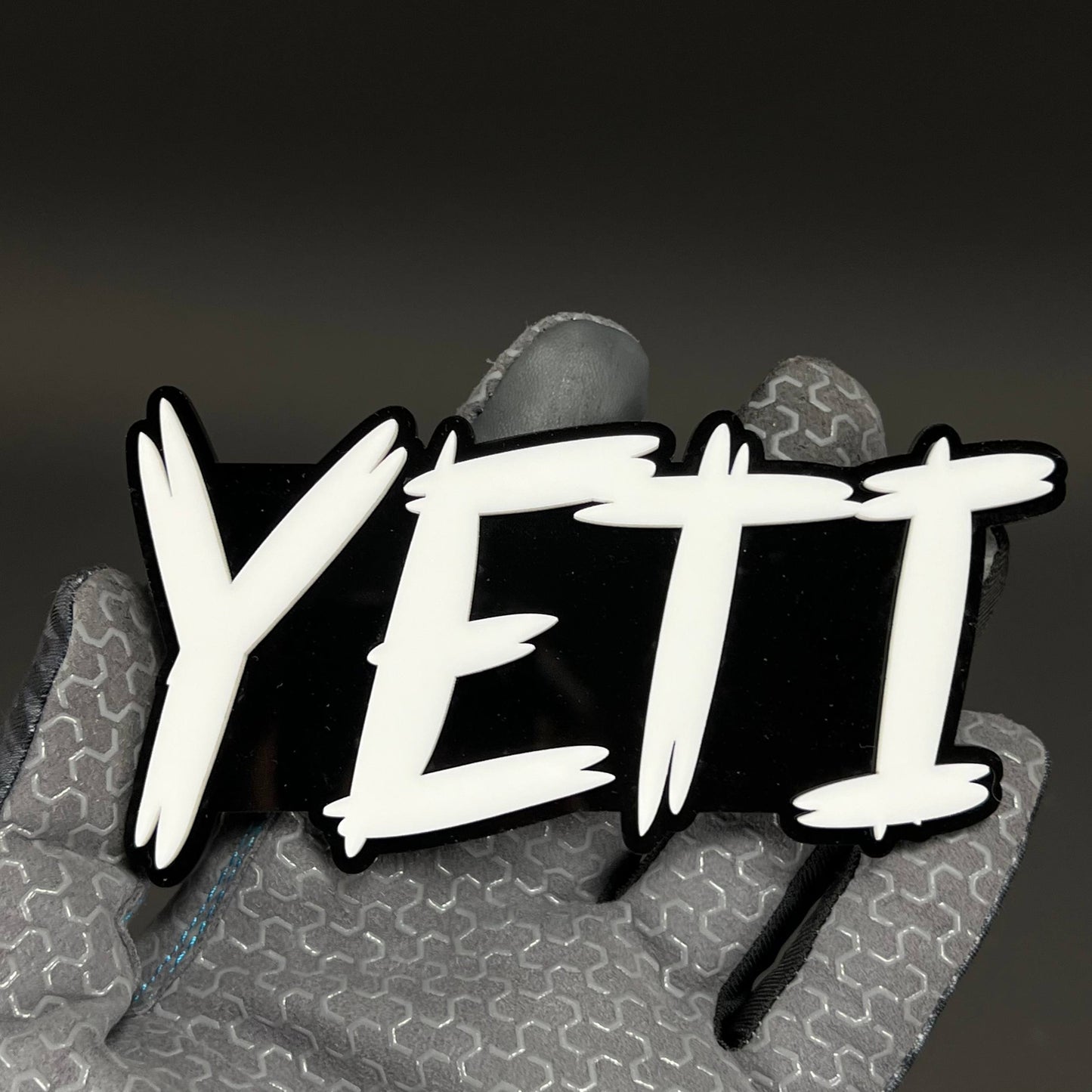 1PC YETI 3D Acrylic Badge - Car Truck Emblem Fender Tailgate Trunk Sticker