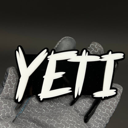 1PC YETI 3D Acrylic Badge - Car Truck Emblem Fender Tailgate Trunk Sticker