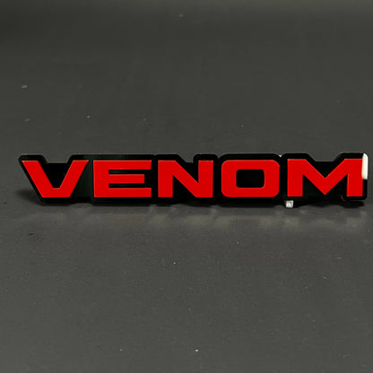 1PC VENOM 3D Acrylic Badge - Car Truck Emblem Fender Tailgate Trunk Sticker