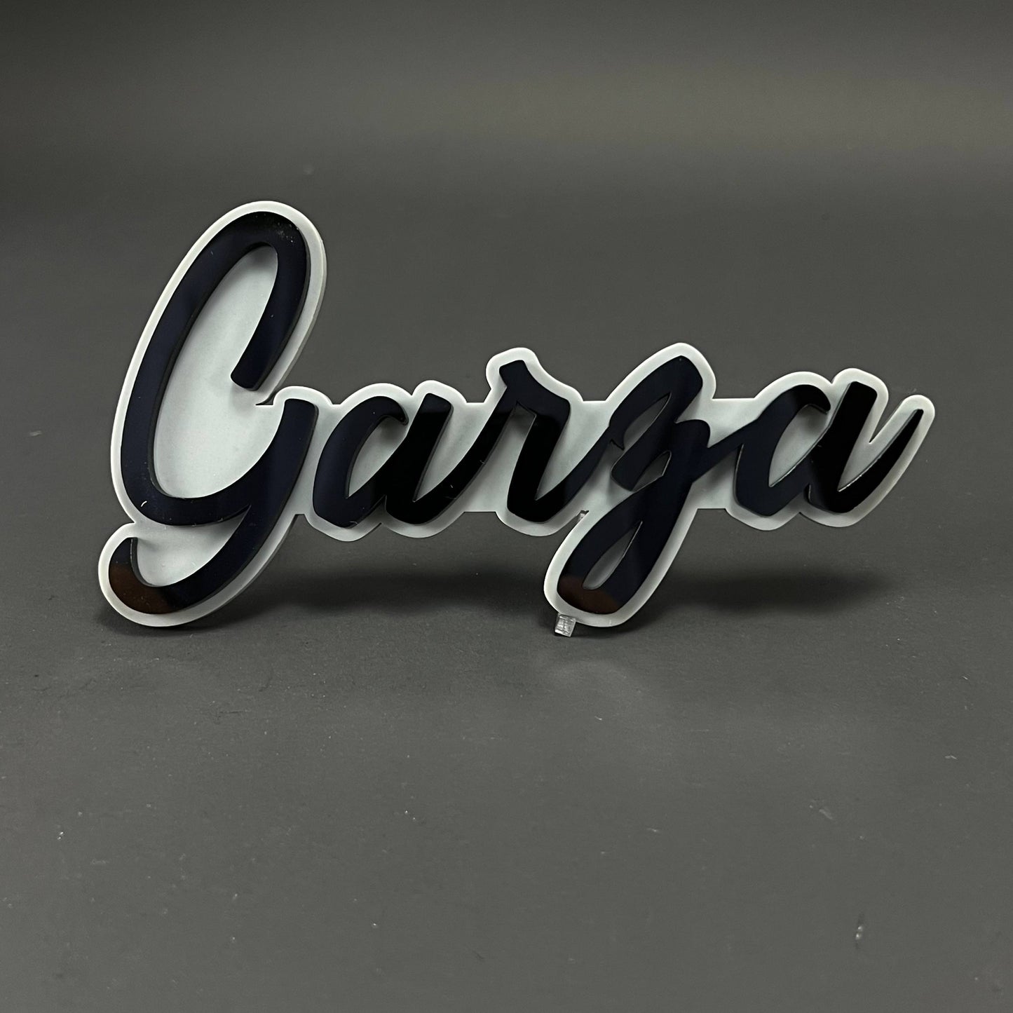 1PC Garza 3D Acrylic Badge - Car Truck Emblem Fender Tailgate Trunk Sticker