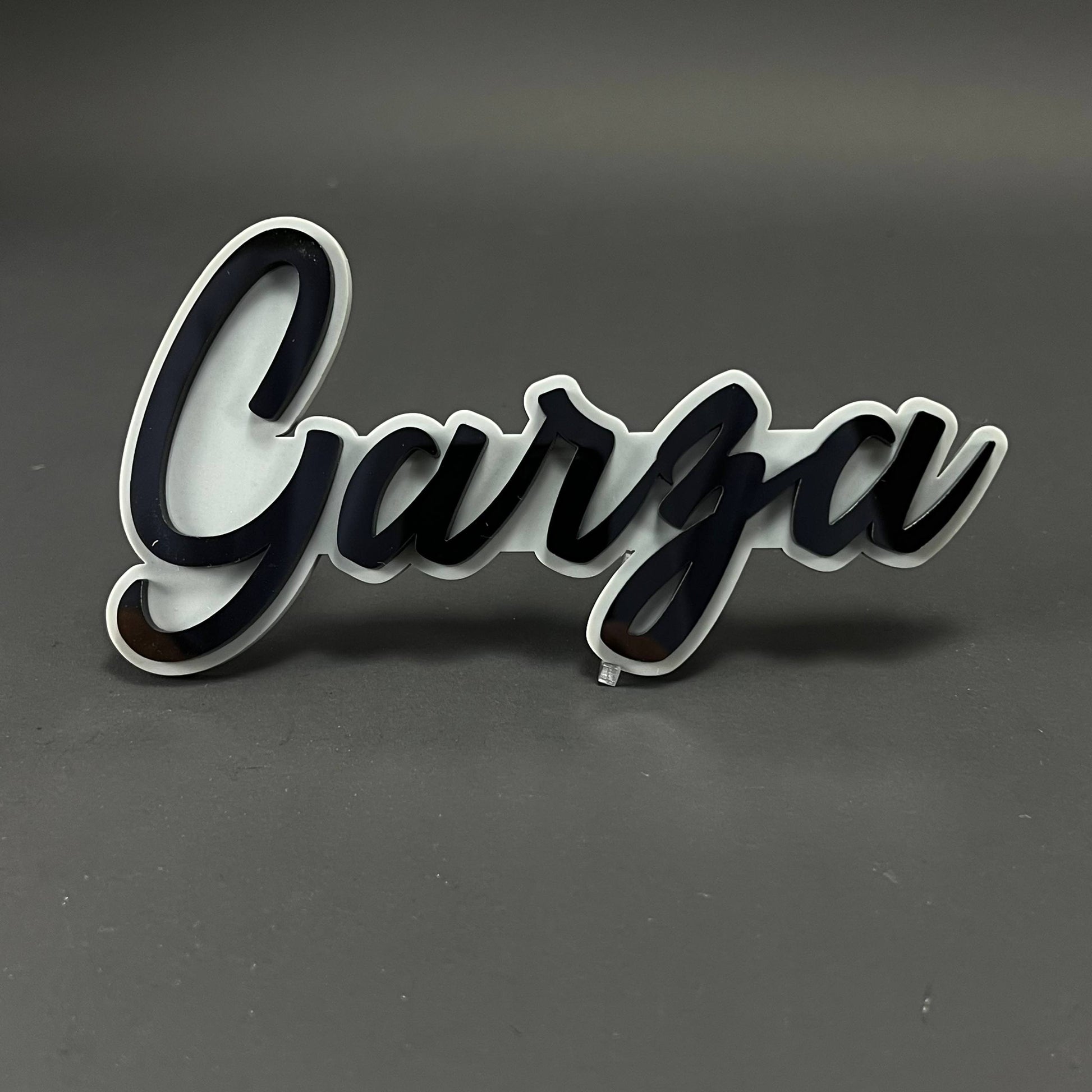 1PC Garza 3D Acrylic Badge - Car Truck Emblem Fender Tailgate Trunk Sticker
