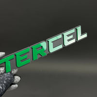 1PC TERCEL 3D Acrylic Badge - Car Truck Emblem Fender Tailgate Trunk Sticker