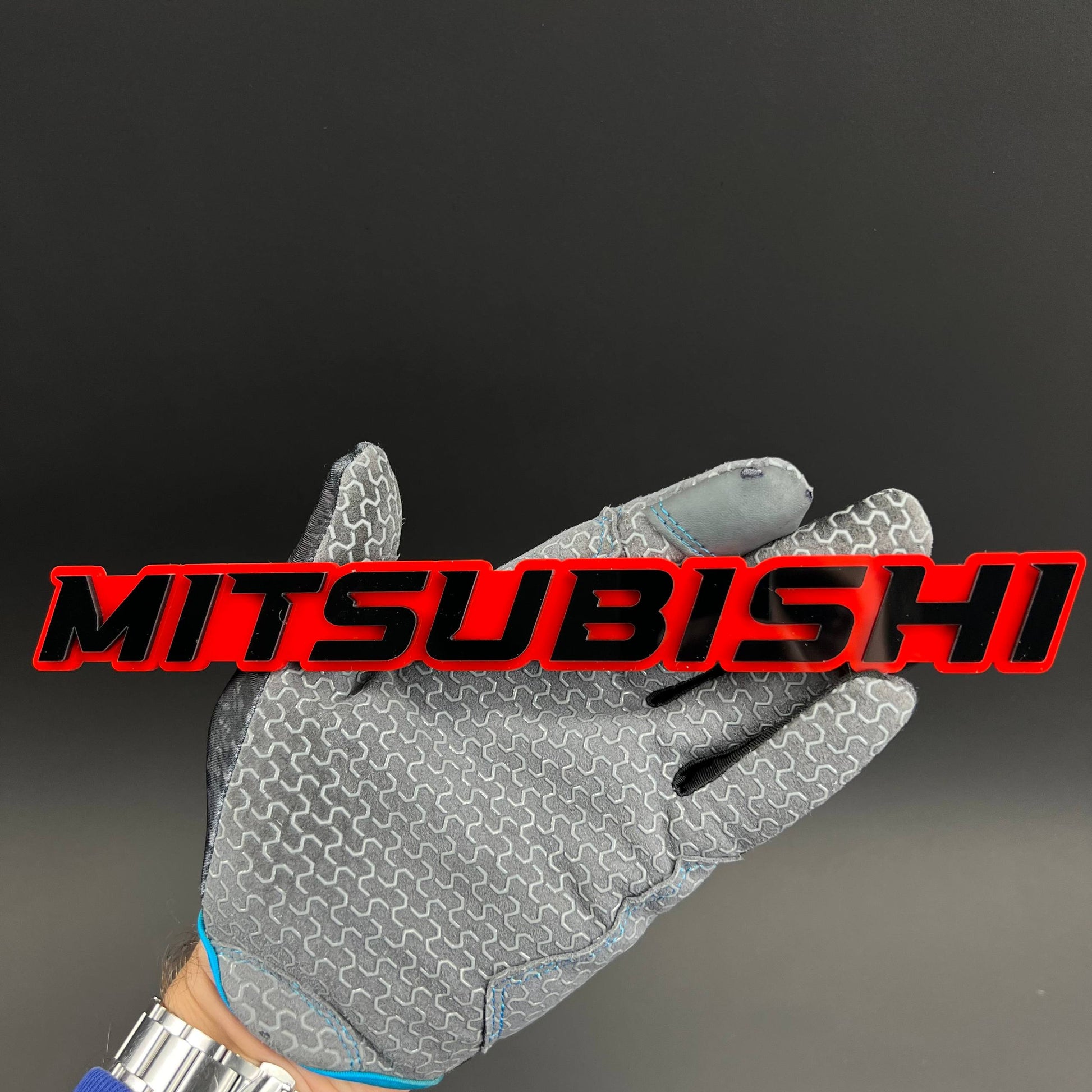 Mitsubishi 3D Acrylic Badge - Car Truck Emblem Fender Tailgate Trunk Sticker