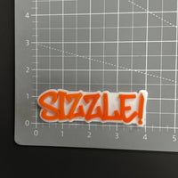 1PC SIZZLE! 3D Acrylic Badge - Car Truck Emblem Fender Tailgate Trunk Sticker