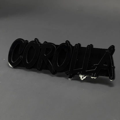 1PC COROLLA 3D Acrylic Badge - Car Truck Emblem Fender Tailgate Trunk Sticker