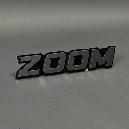 1PC ZOOM 3D Acrylic Badge - Car Truck Emblem Fender Tailgate Trunk Sticker