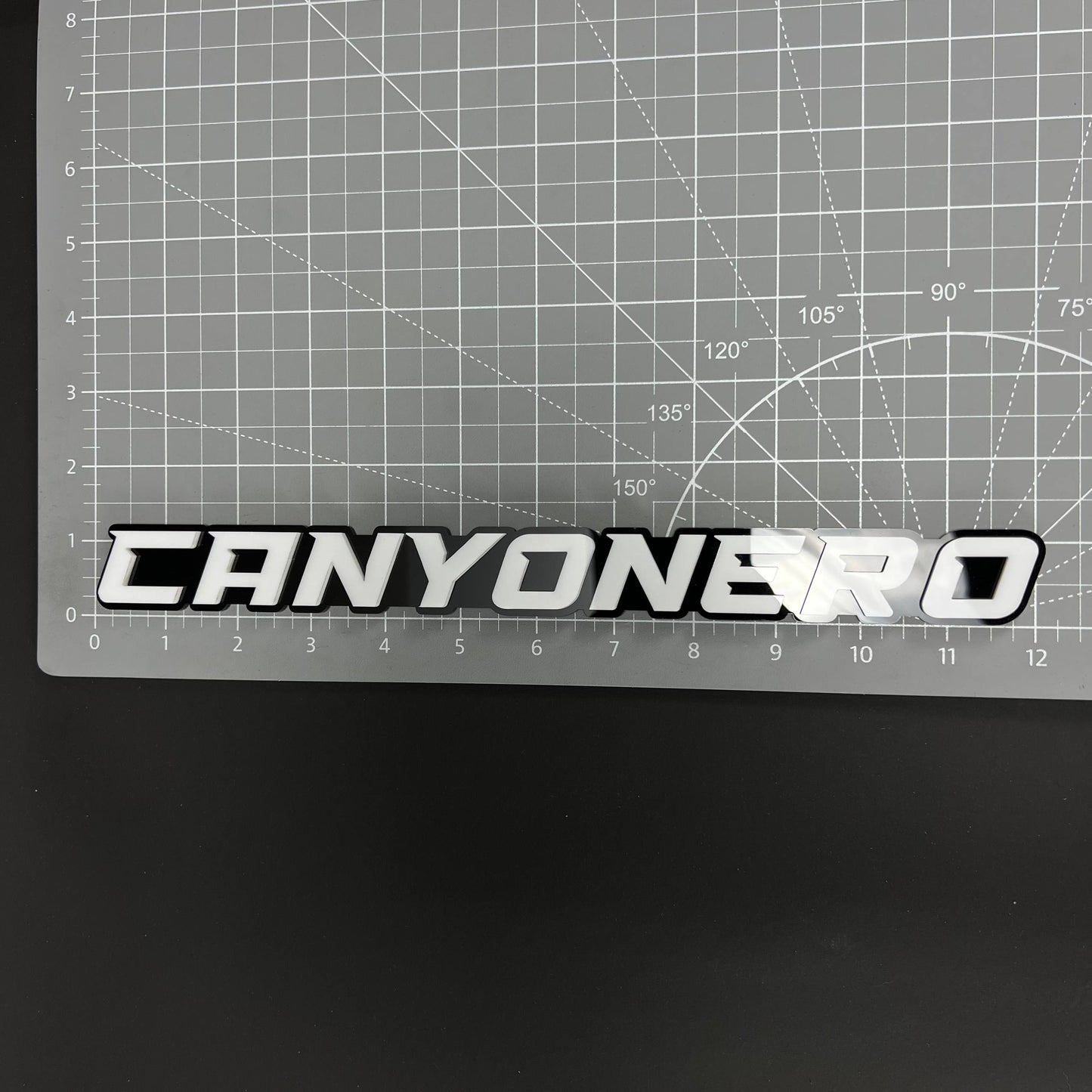 1PC CANYONERO 3D Acrylic Badge - Car Truck Emblem Fender Tailgate Trunk Sticker