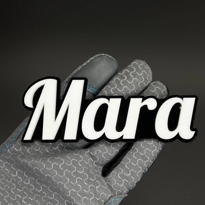 1PC Mara 3D Acrylic Badge - Car Truck Emblem Fender Tailgate Trunk Sticker