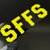 1PC SFFS 3D Acrylic Badge - Car Truck Emblem Fender Tailgate Trunk Sticker