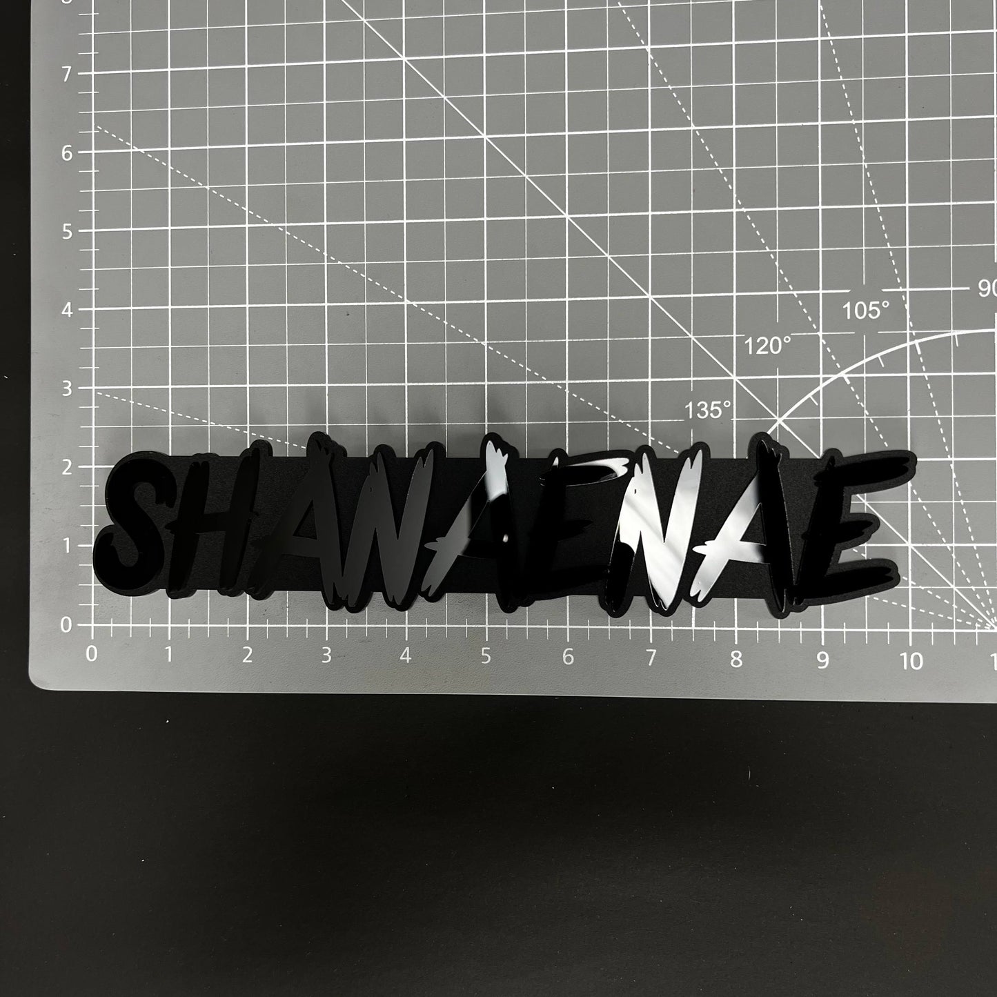 1PC SHANAENAE 3D Acrylic Badge - Car Truck Emblem Fender Tailgate Trunk Sticker