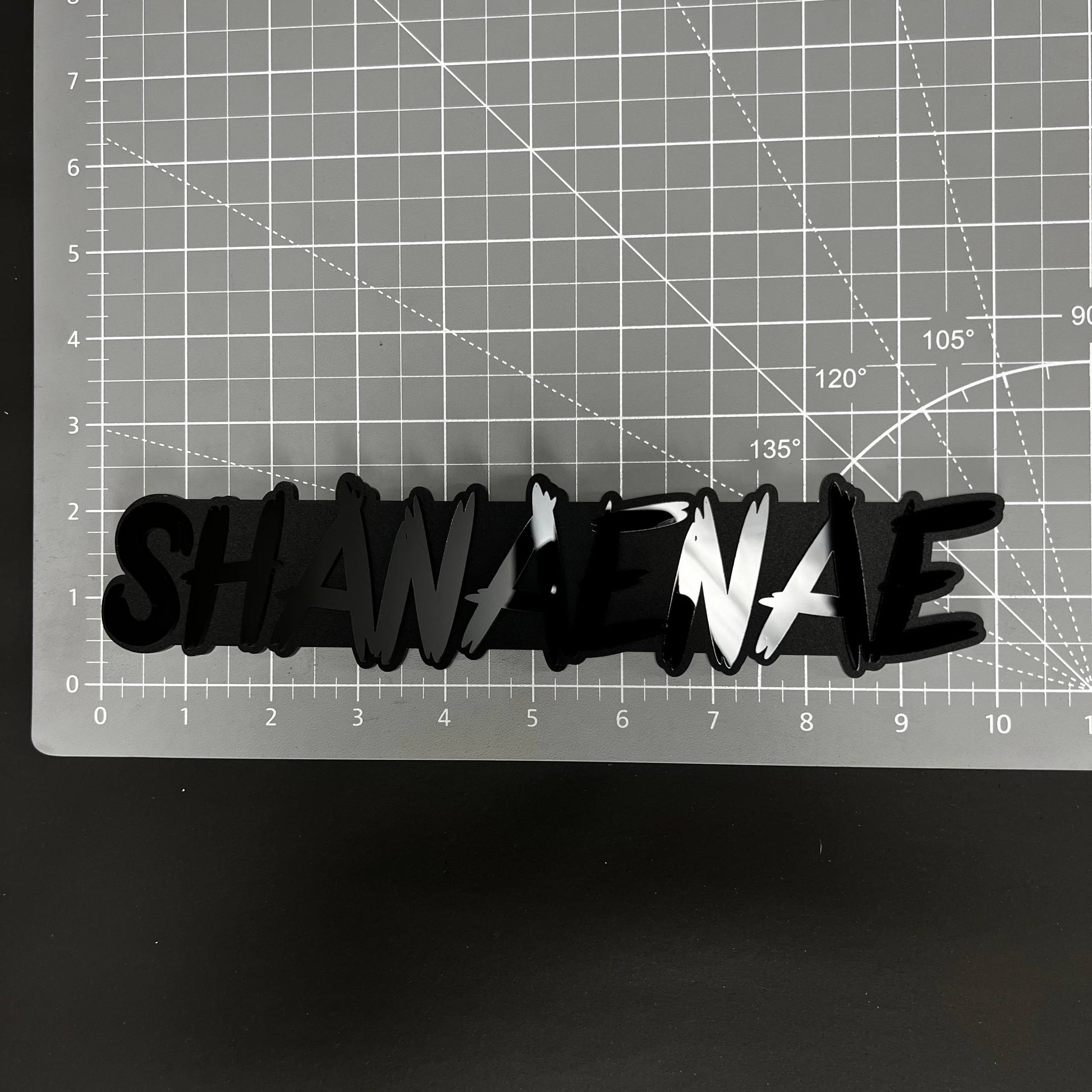 1PC SHANAENAE 3D Acrylic Badge - Car Truck Emblem Fender Tailgate Trunk Sticker