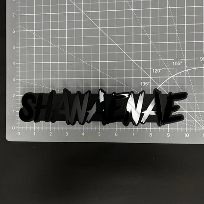 1PC SHANAENAE 3D Acrylic Badge - Car Truck Emblem Fender Tailgate Trunk Sticker