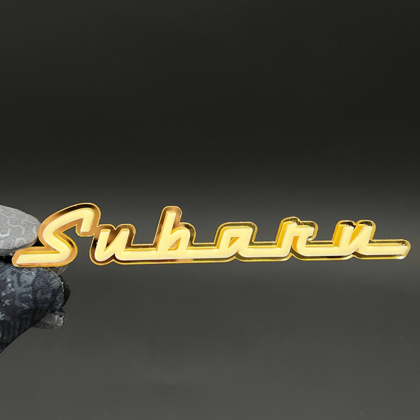 1PC Subaru 3D Acrylic Badge - Car Truck Emblem Fender Tailgate Trunk Sticker