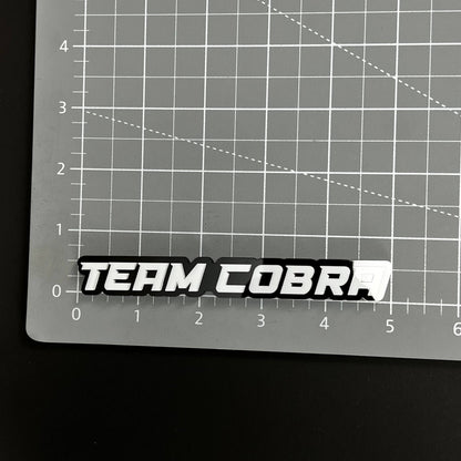 1PC TEAM COBRA 3D Acrylic Badge - Car Truck Emblem Fender Tailgate Trunk Sticker