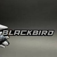 1PC BLACKBIRD 3D Acrylic Badge - Car Truck Emblem Fender Tailgate Trunk Sticker