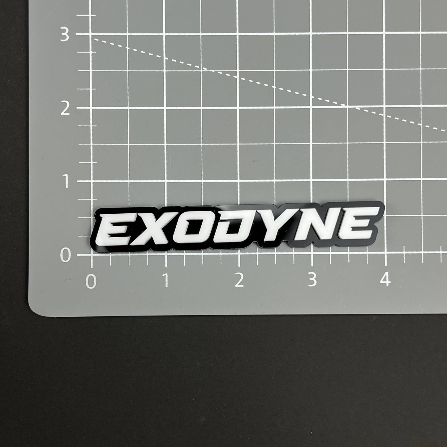 1PC EXODYNE 3D Acrylic Badge - Car Truck Emblem Fender Tailgate Trunk Sticker