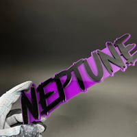 1PC NEPTUNE 3D Acrylic Badge - Car Truck Emblem Fender Tailgate Trunk Sticker