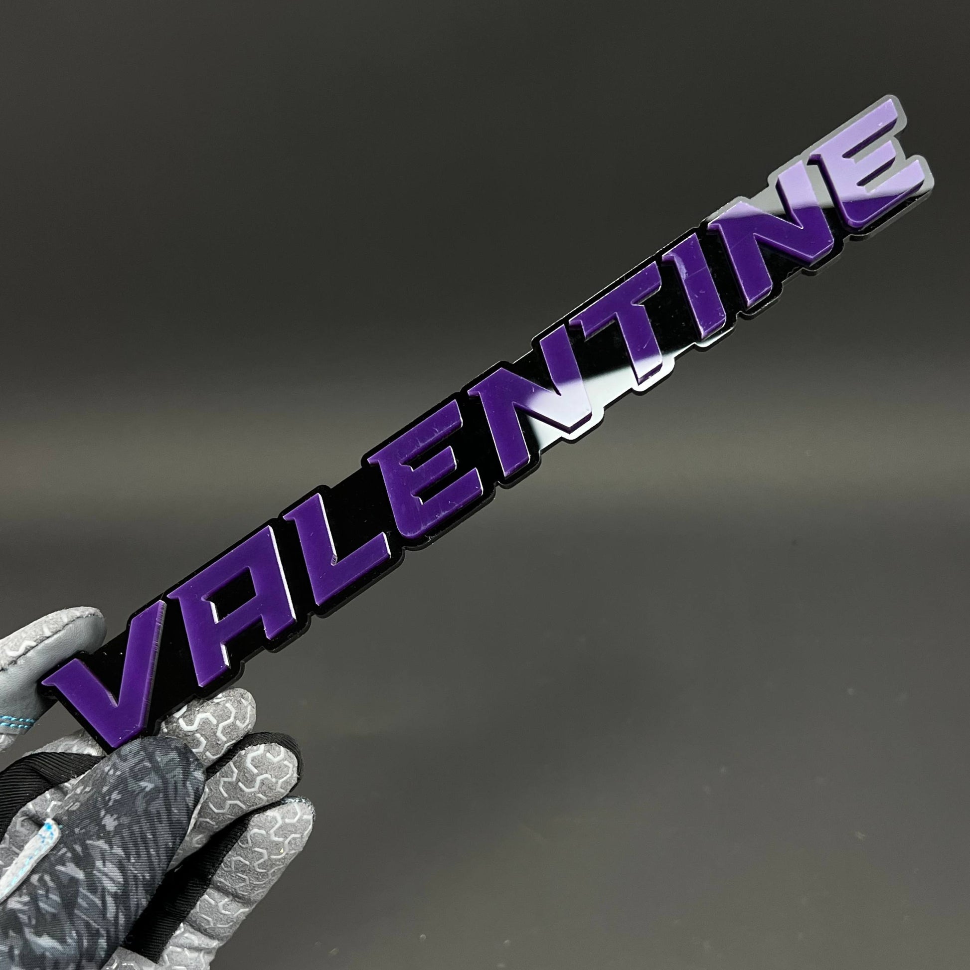 1PC VALENTINE 3D Acrylic Badge - Car Truck Emblem Fender Tailgate Trunk Sticker