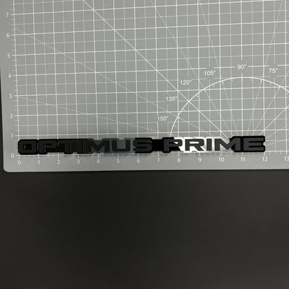 1PC OPTIMUS PRIME 3D Acrylic Badge - Car Truck Emblem Fender Sticker