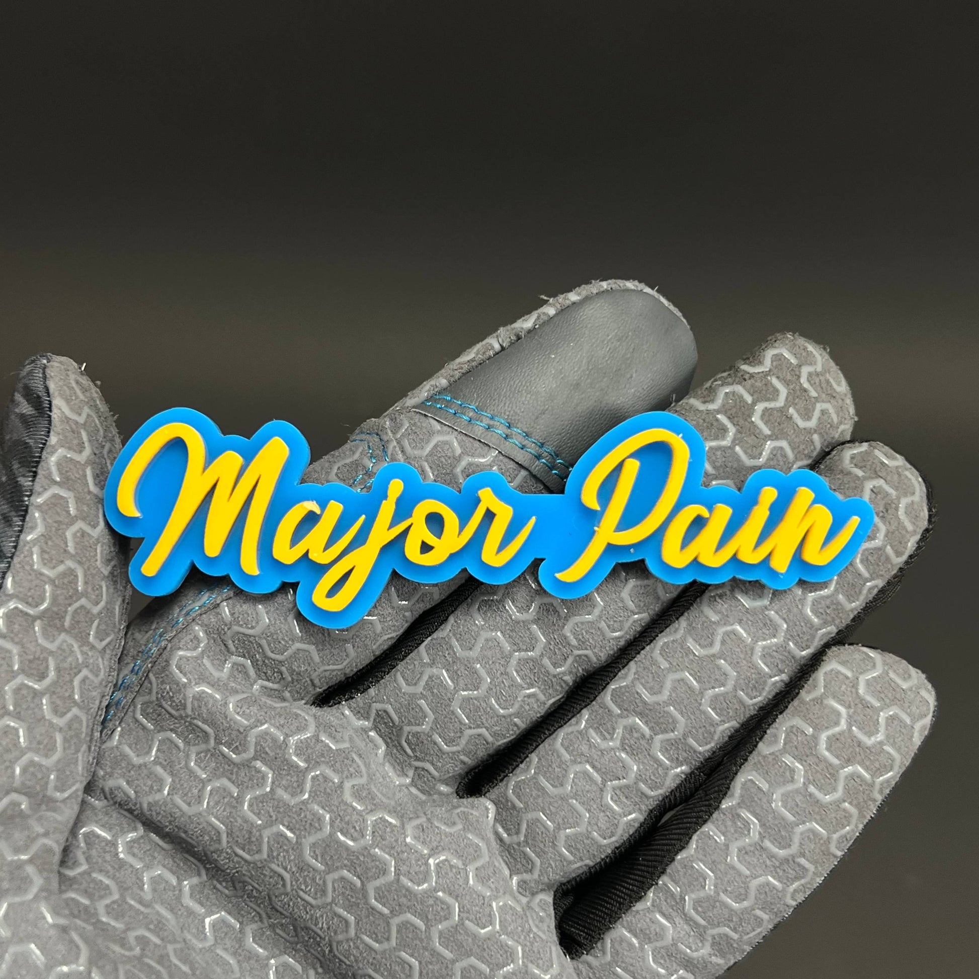 1PC Major Pain 3D Acrylic Badge - Car Truck Emblem Fender Tailgate Trunk Sticker