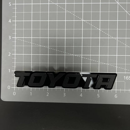 1PC TOYOTA 3D Acrylic Badge - Car Truck Emblem Fender Tailgate Trunk Sticker