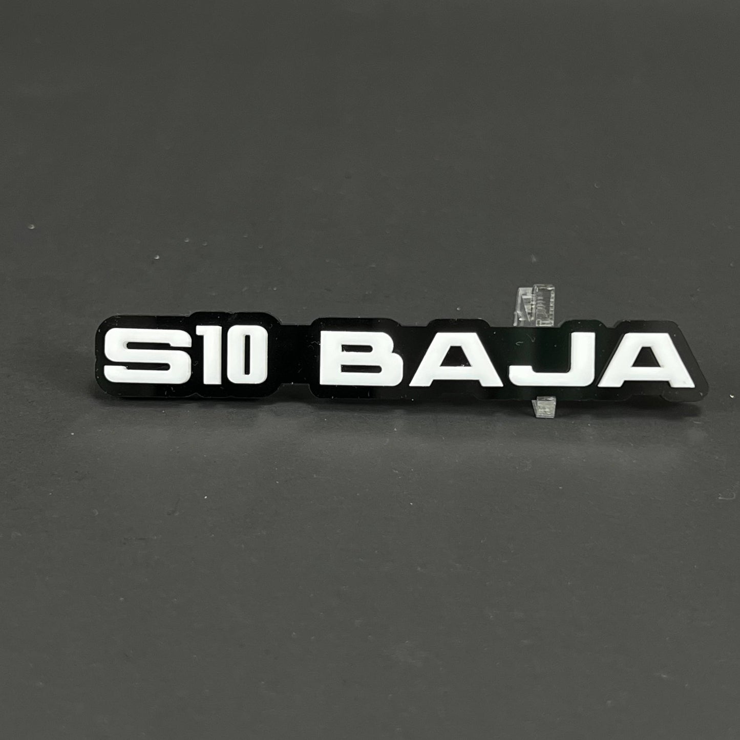 1PC S10 BAJA 3D Acrylic Badge - Car Truck Emblem Fender Tailgate Trunk Sticker