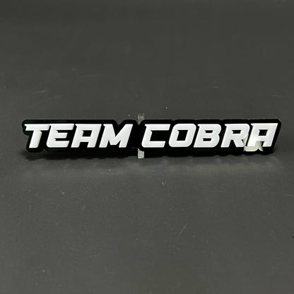 1PC TEAM COBRA 3D Acrylic Badge - Car Truck Emblem Fender Tailgate Trunk Sticker