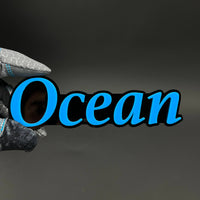 1PC Ocean 3D Acrylic Badge - Car Truck Emblem Fender Tailgate Trunk Sticker