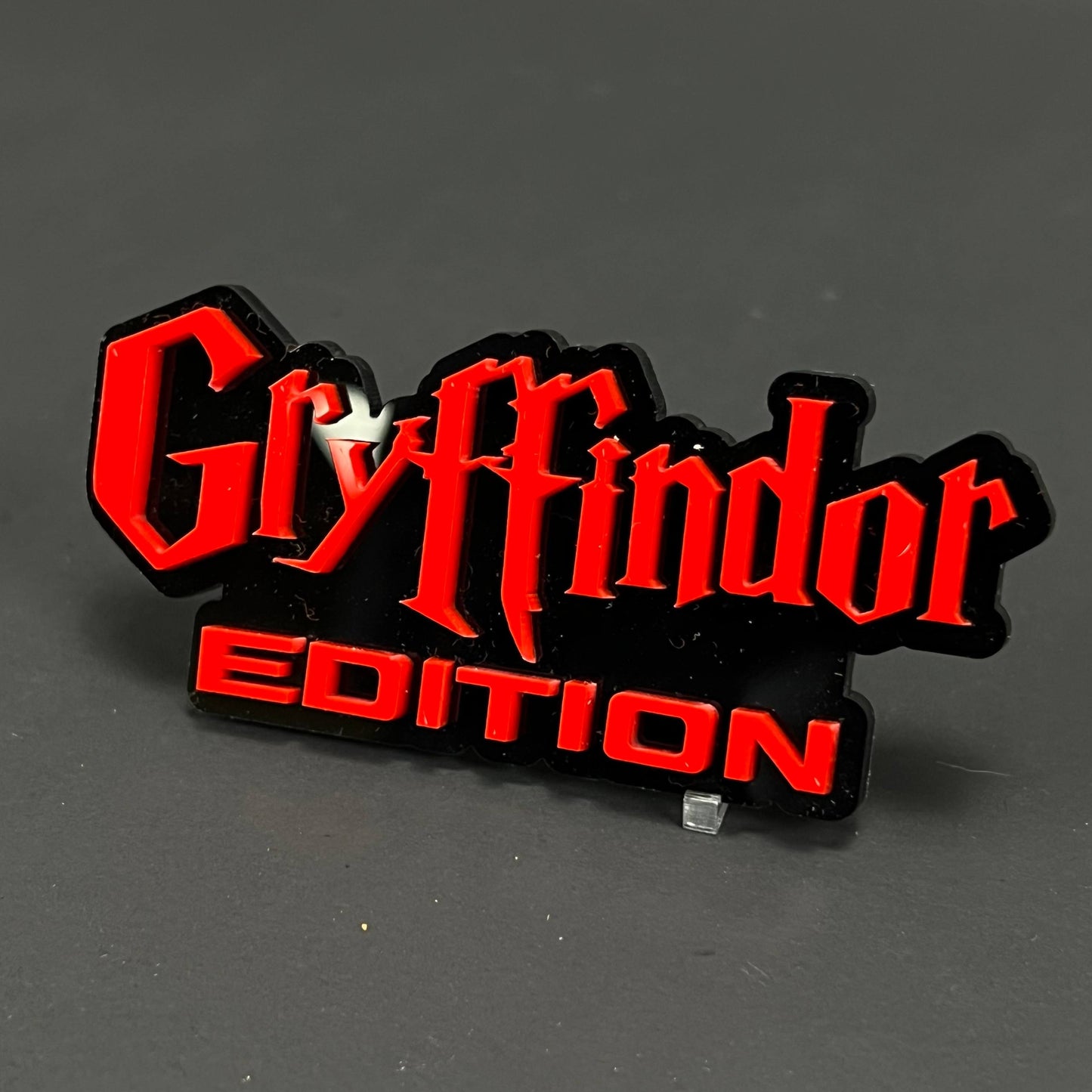 1PC Gryffindor EDITION 3D Acrylic Badge - Car Truck Emblem Fender Sticker