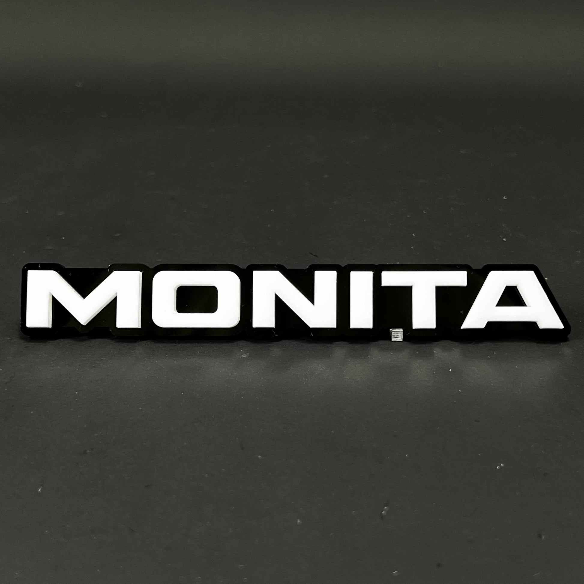 1PC MONITA 3D Acrylic Badge - Car Truck Emblem Fender Tailgate Trunk Sticker