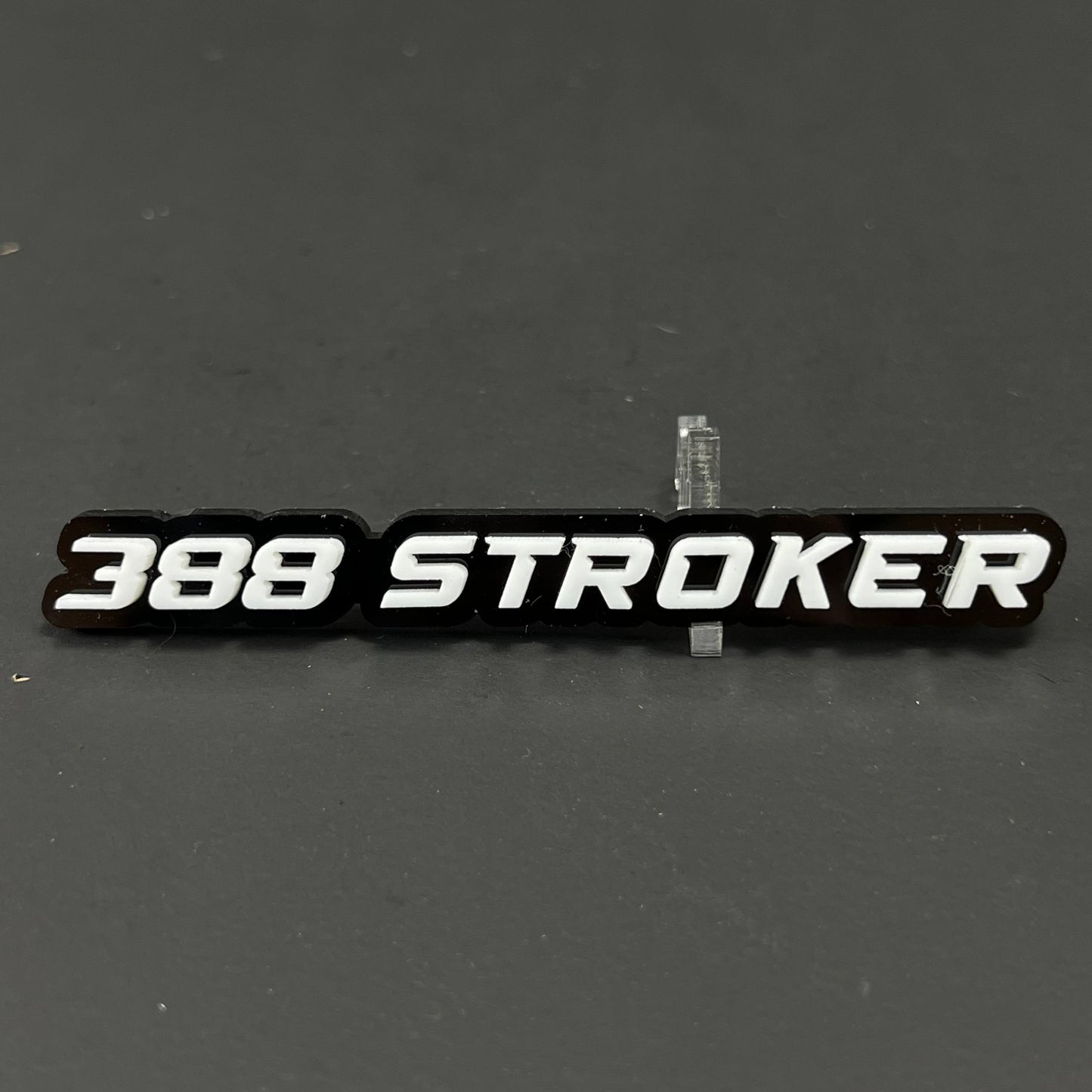 1PC 388 STROKER 3D Acrylic Badge - Car Truck Emblem Fender Sticker