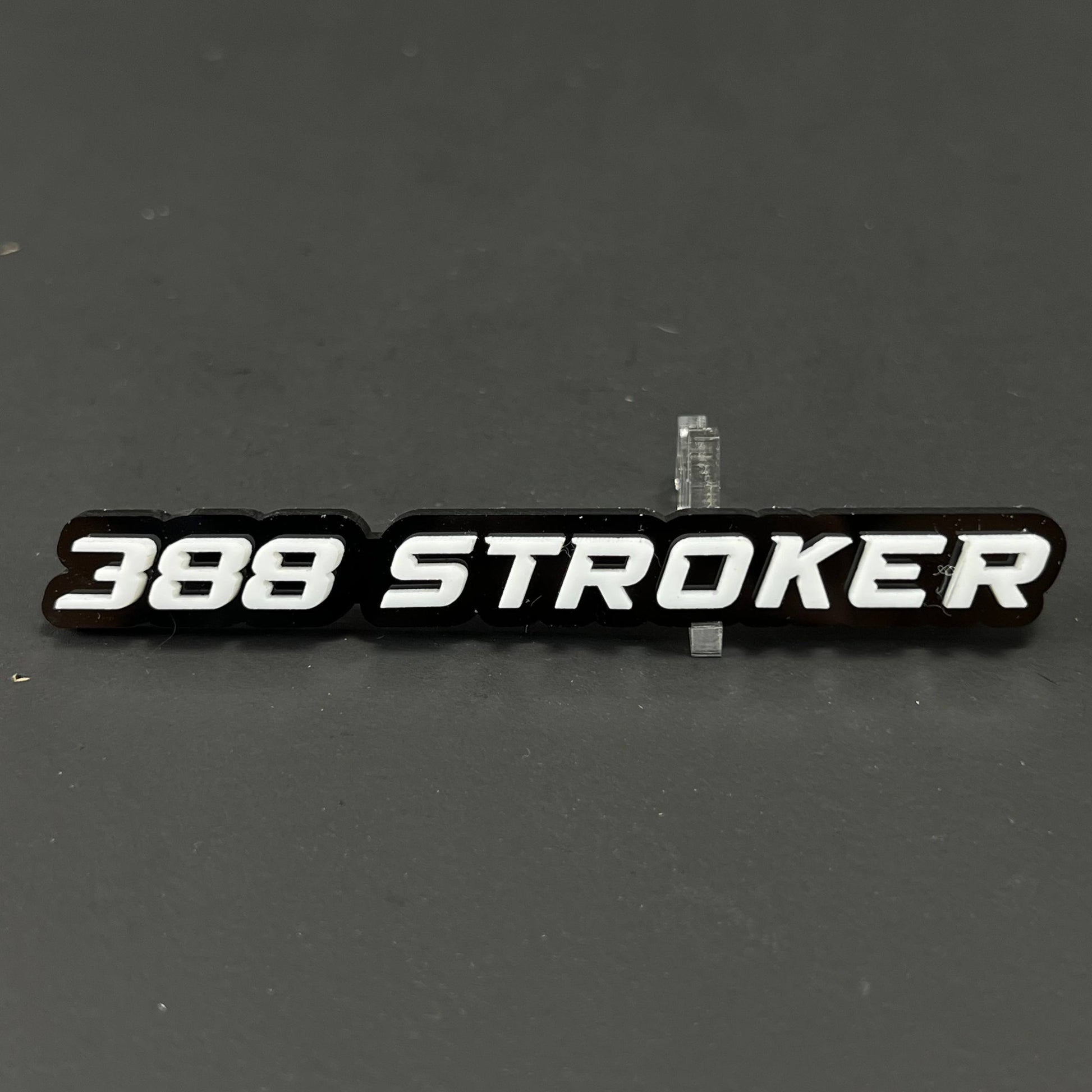 1PC 388 STROKER 3D Acrylic Badge - Car Truck Emblem Fender Sticker