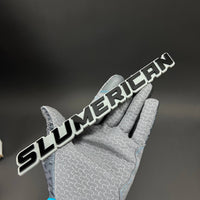 1PC SLUMERICAN 3D Acrylic Badge - Car Truck Emblem Fender Tailgate Trunk Sticker