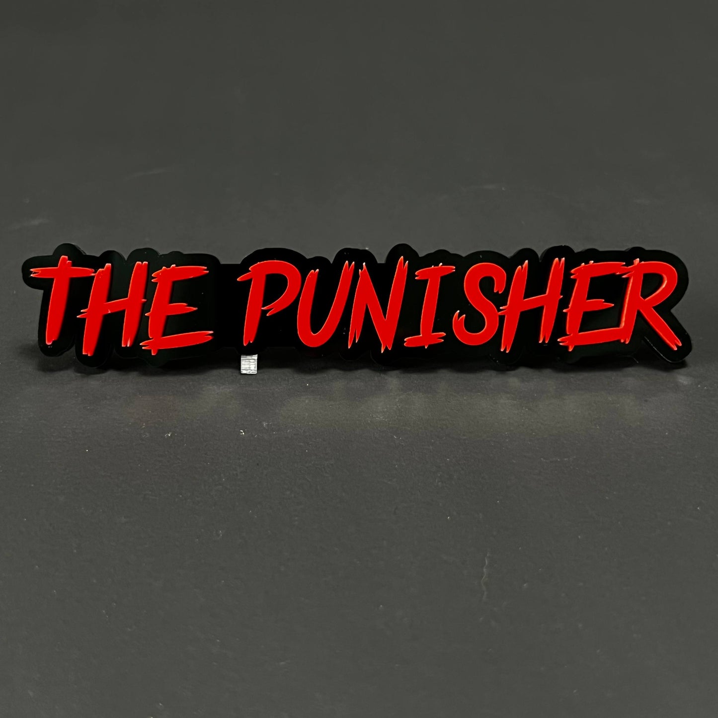 1PC THE PUNISHER 3D Acrylic Badge - Car Truck Emblem Fender Sticker